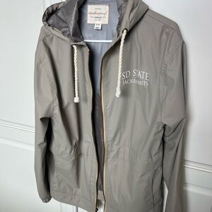 SD State Jackrabbits Beige Windbreaker Jacket